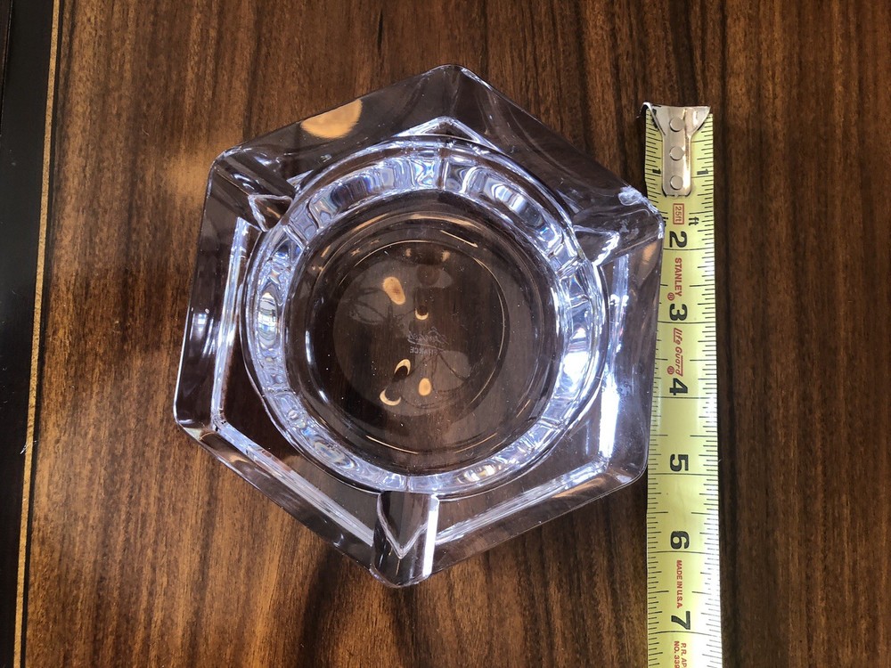 Lead Glass Ashtray