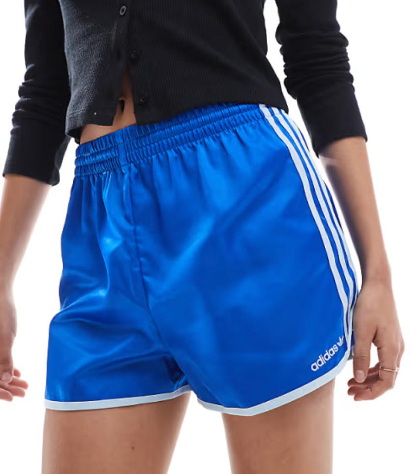 NEW ADIDAS ORIGINALS WOMENS TREFOIL SPRINTER SHORTS ~SIZE MEDIUM  #KC3875