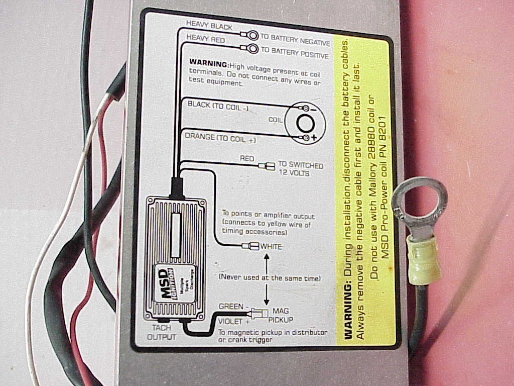MSD Ignition 6A Multiple Spark Discharge Ignition Box 6200 Chevy Ford