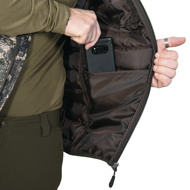 Hard Thermovest ALPINE - V - Pixel Forest - XHALFV