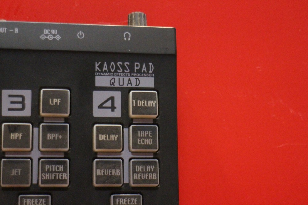 USED Korg KAOSS PAD QUAD Dynamic Effect Processor KP U2256 240516