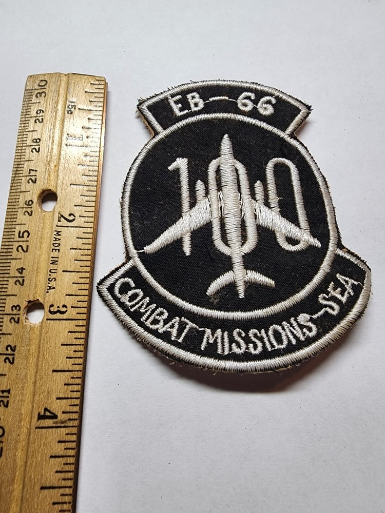 EB-66 100 Combat Missions SEA - Vietnam War Patch