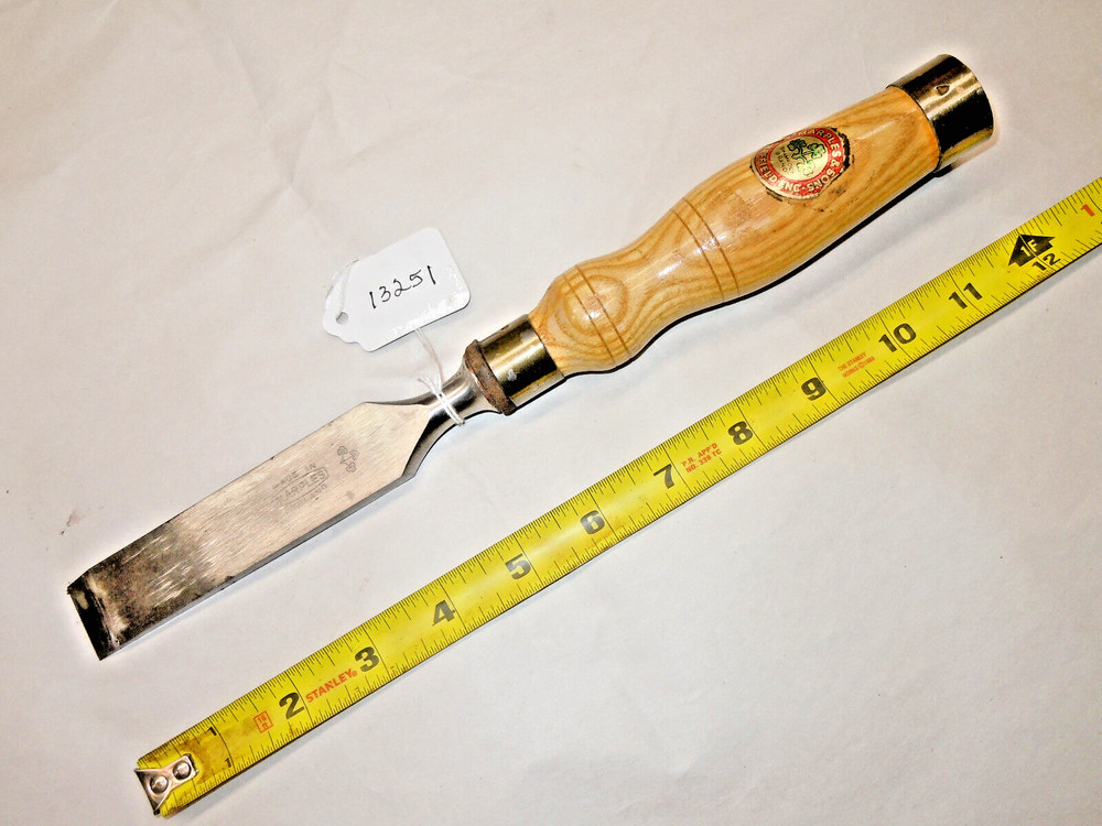 Chisel, MARPLES Vintage 1" Wide Cut Woodworkers Chisel, England