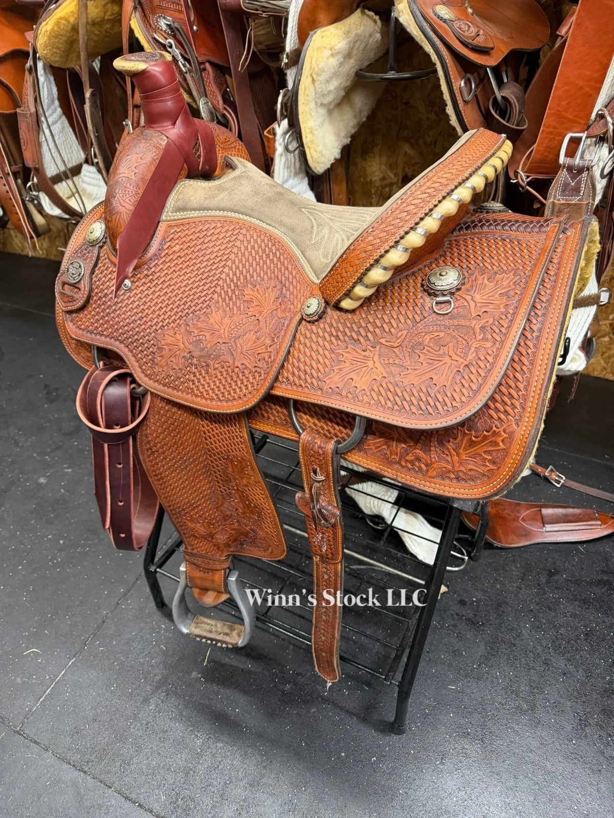 15" Crates - Roping Saddle