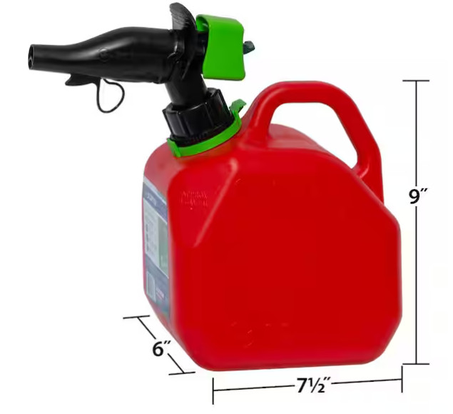 1 Gal. Smart Control Gas Can