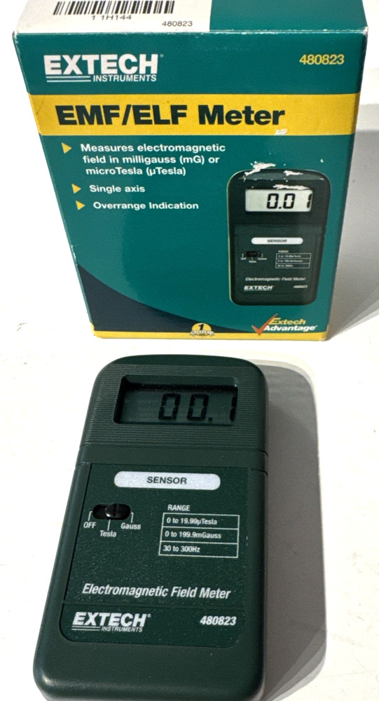 Extech Electromagnetic Field Meter - 480823 - EMF/ ELF