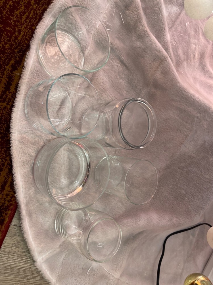 Empty Candle Jars for sale