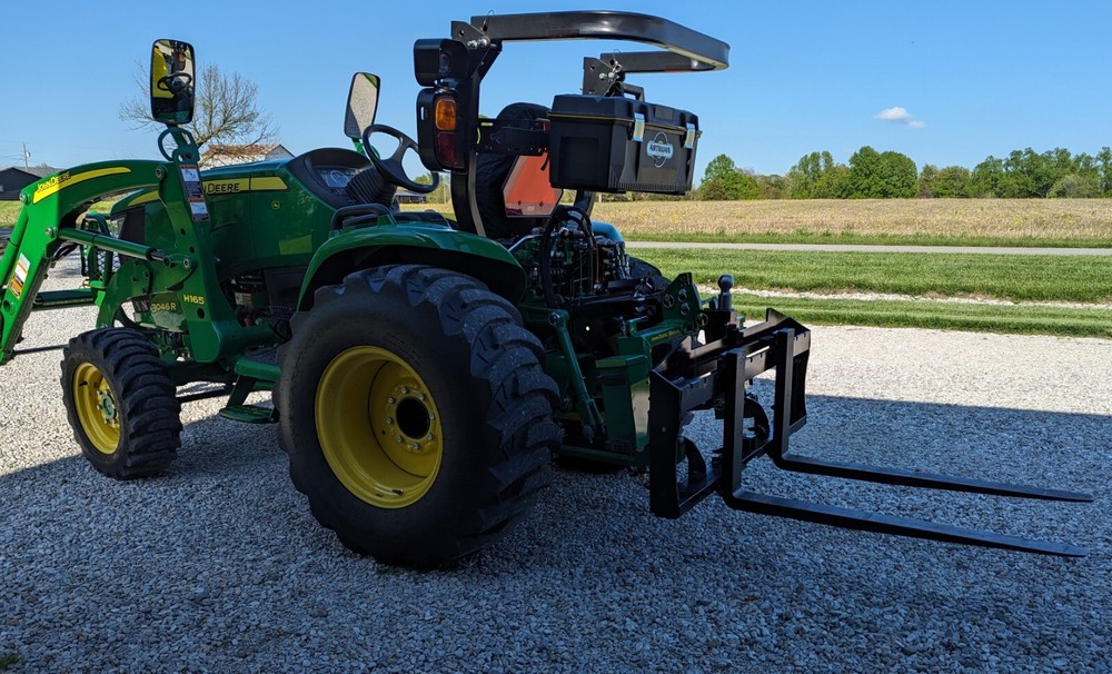 GWT VersaForks 51" Pallet Fork Frame 42" Tines Loader Tractor Quick 3 Point