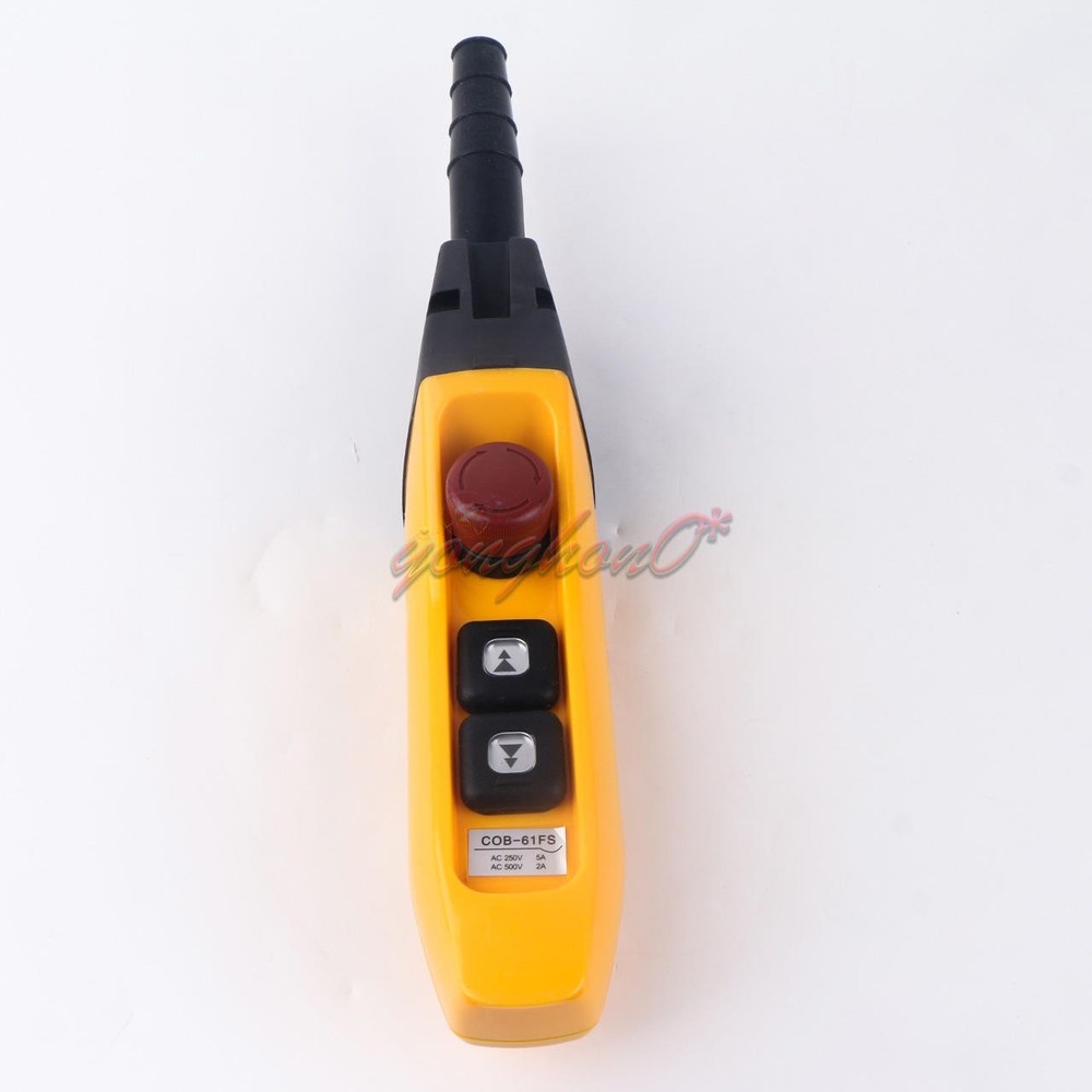NEW COB-61FS COB Crane Hoist Control Button switch double speed