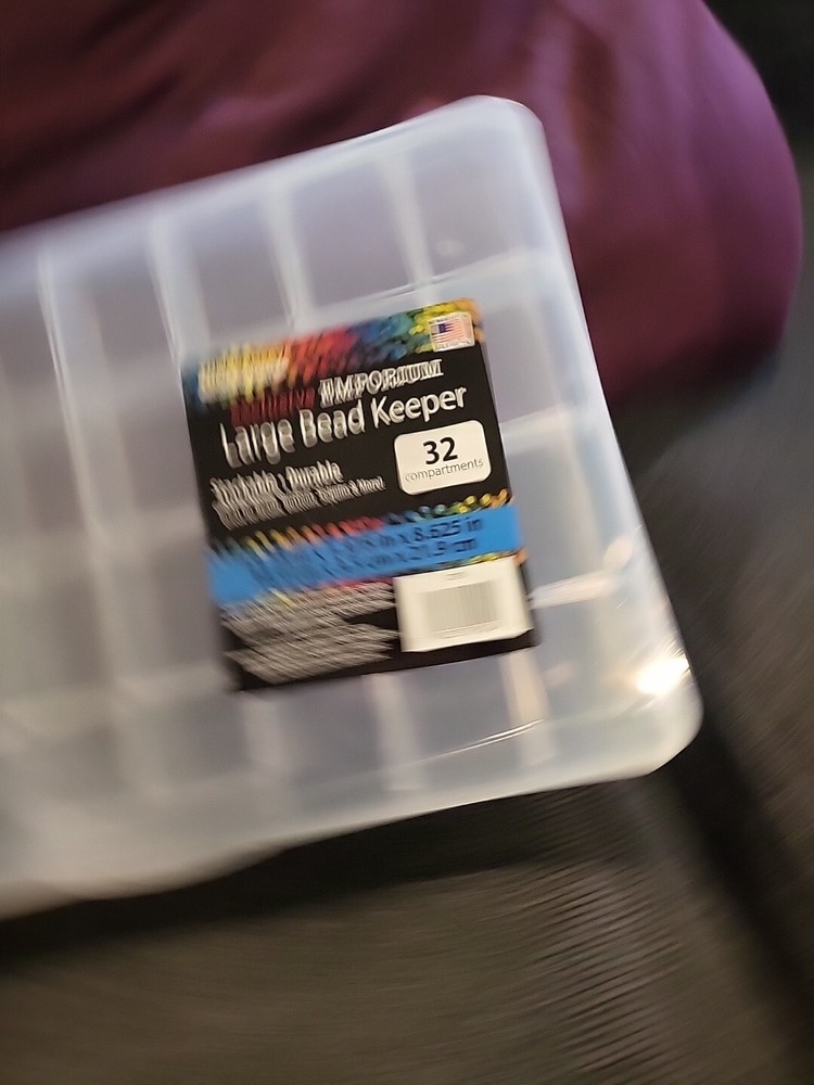 The Beadery 32 Compartment Storage Box