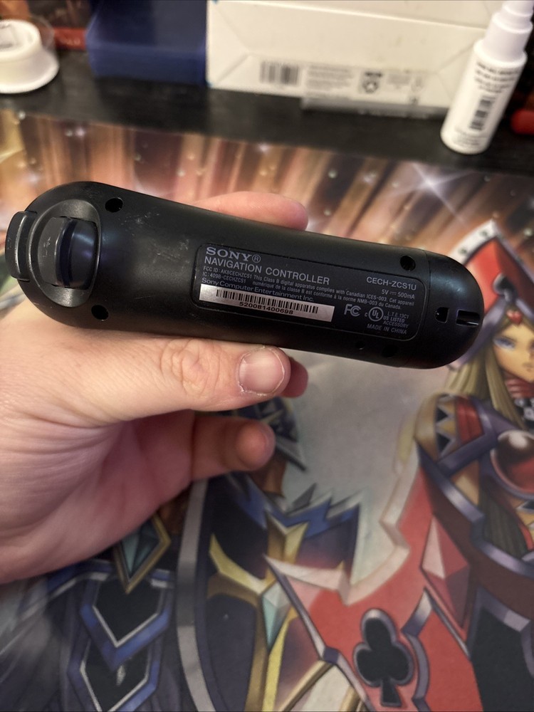 Sony Navigation Controller Black CECH-ZCS1U Tested Working