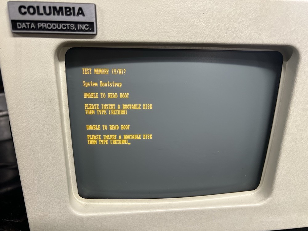 Columbia Data Products Original Computer 1984 CDP VP 1600