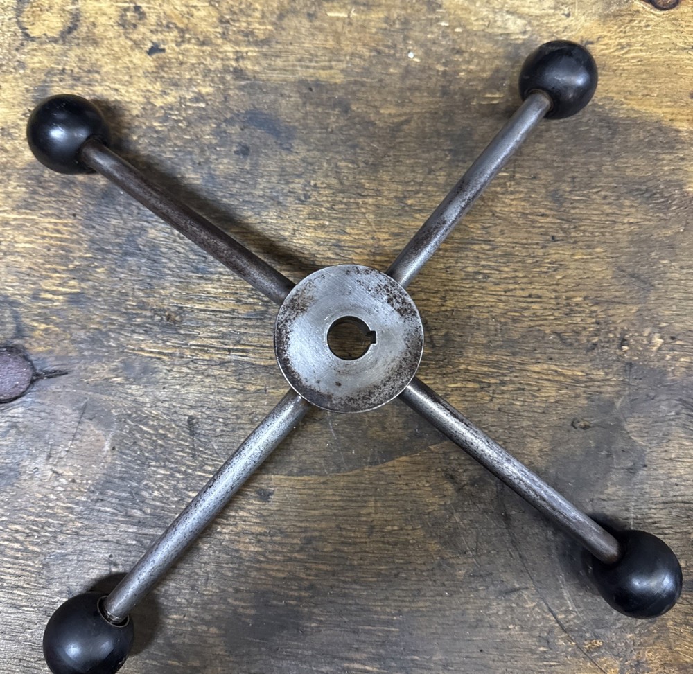 Walker Turner 900 / 1200 Series Drill Press Down Handle / Knobs / Rods 5/8 Bore