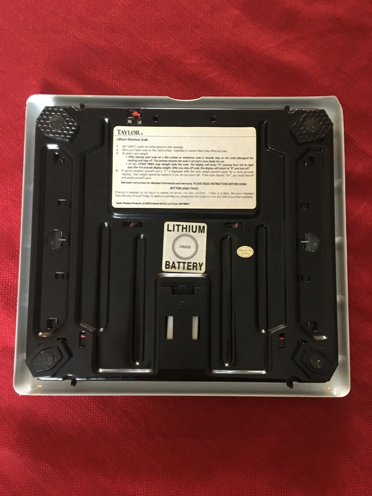 Taylor Lithium Electronic Scale