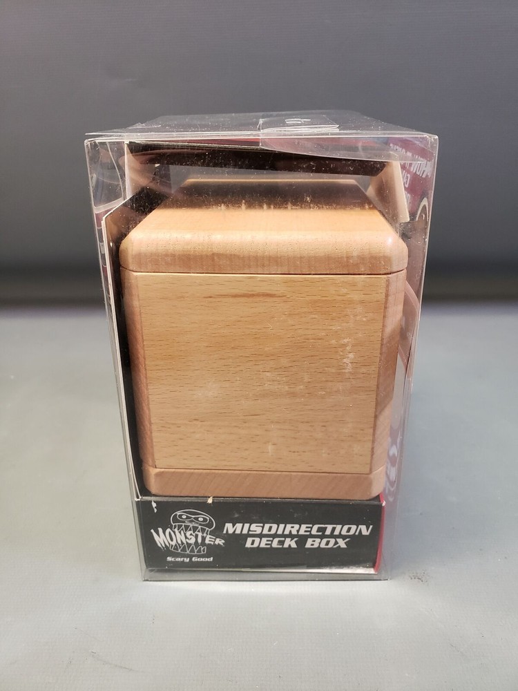 SCS Monster Scary Good Misdirection Deck Box NIB