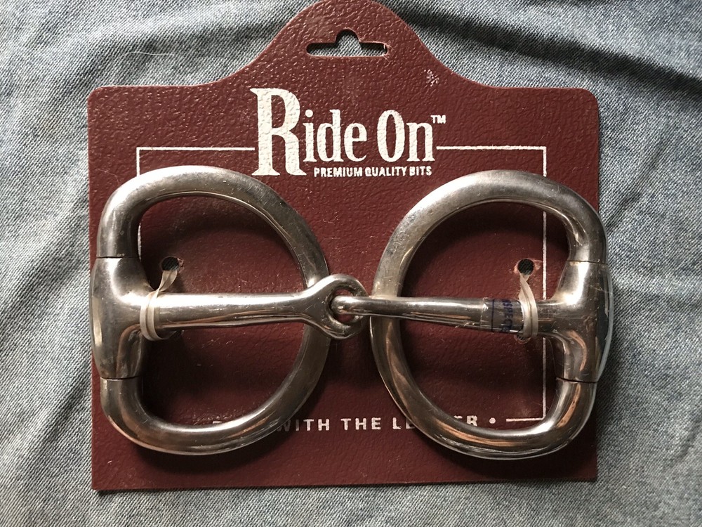 Stainless Steel Eggbutt Snaffle Bit