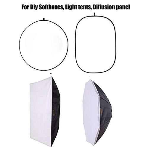 Photography Diffuser Fabric 78.7x59 Light Softbox Grid Cloth Panel