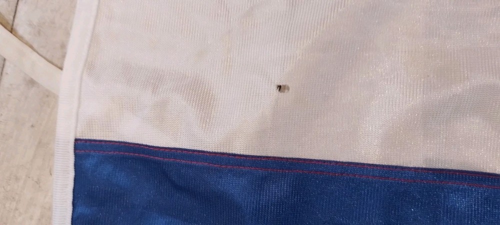 Croatian Flag Damaged