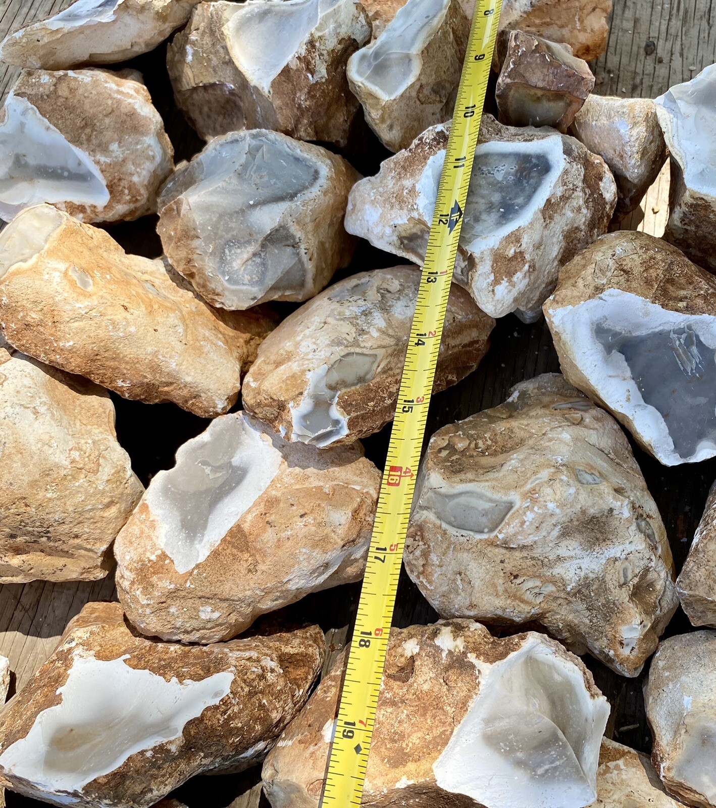 8+ POUNDS Central Texas “Edwards Plateau”Chert/Flint Rocks for Knapping/Lapidary