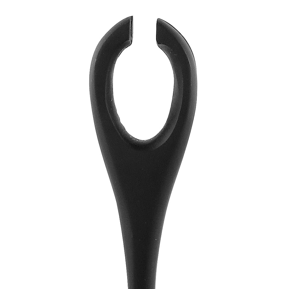 Sponge Forester Forceps Black 6.5 inch Slotted Piercing Tool
