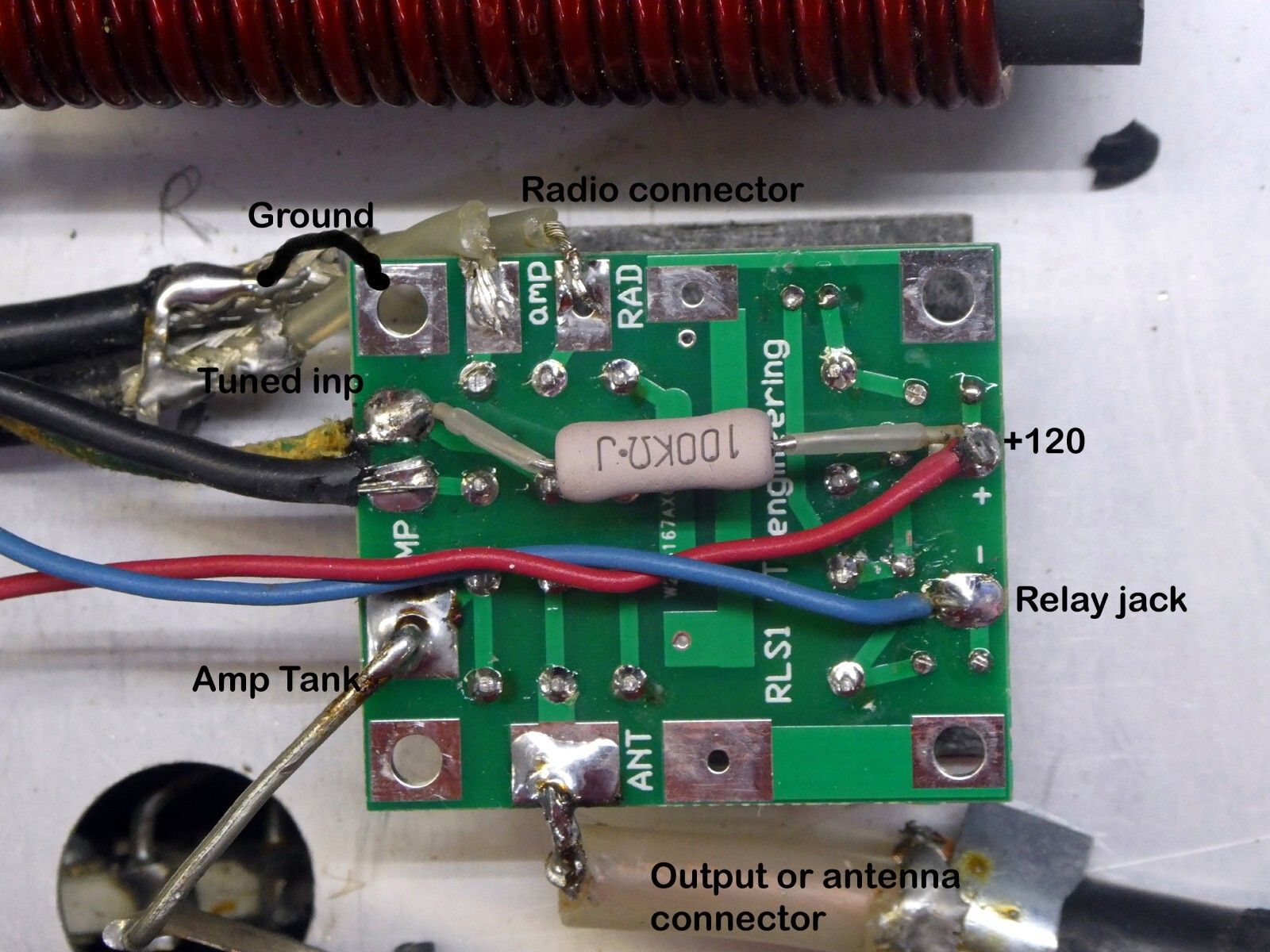 UnRS-220 Heathkit SB220 120Vdc antenna relay sequenced high speed replacement