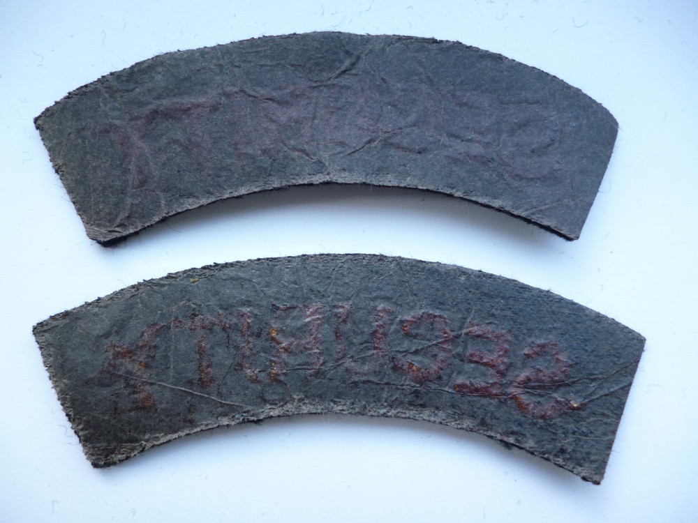 MATCHED PAIR SECURITY GUARD SHOULDER TITLES 2