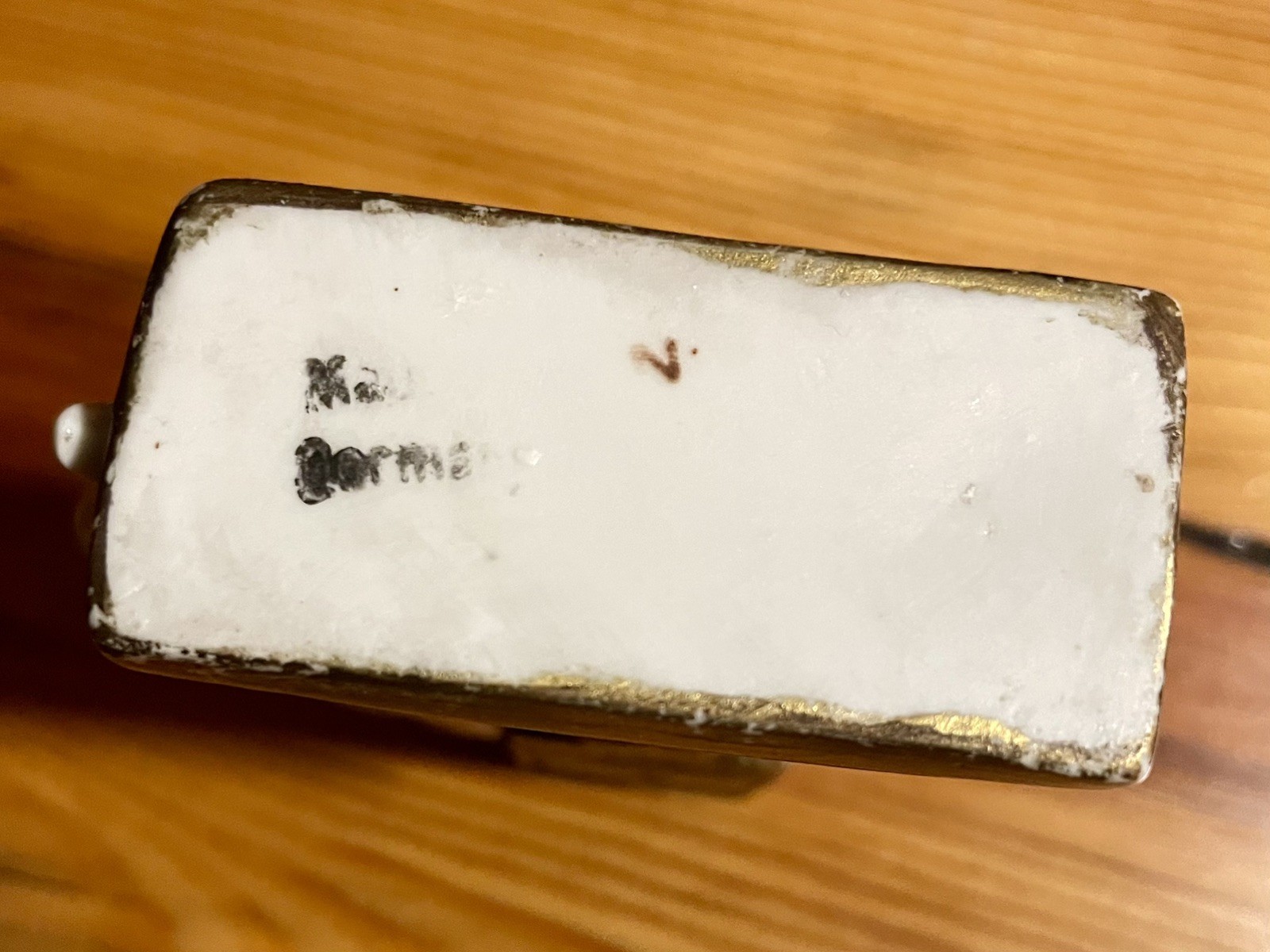 1930s Elephant INCENSE Burner ArtDeco Porcelain Made in Germany from Paris Expo