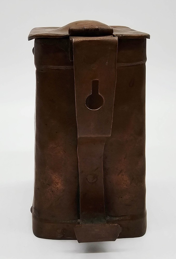 Cape Cod Shop Hammered Copper Fire Starter Pitcher Fireplace Brass