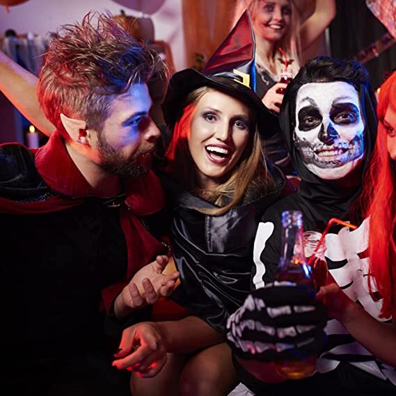 Halloween Cosplay Elf Ears Latex Hobbit Pixie Fairy Vulcan Alian Costume Props