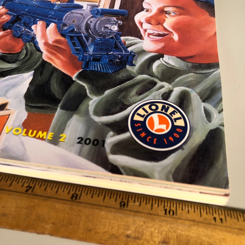 2001-2 Lionel Vol 1 & 2 catalogs (E634)