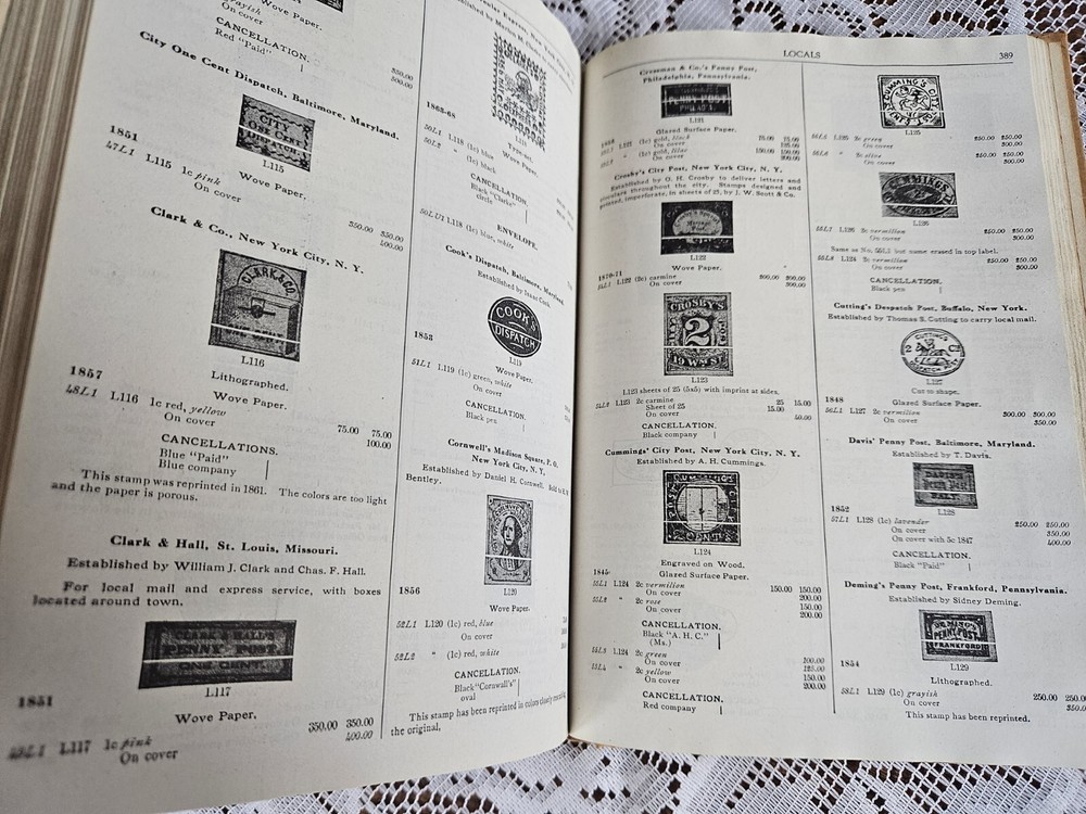 SCOTT STAMP CATALOGUE LOT