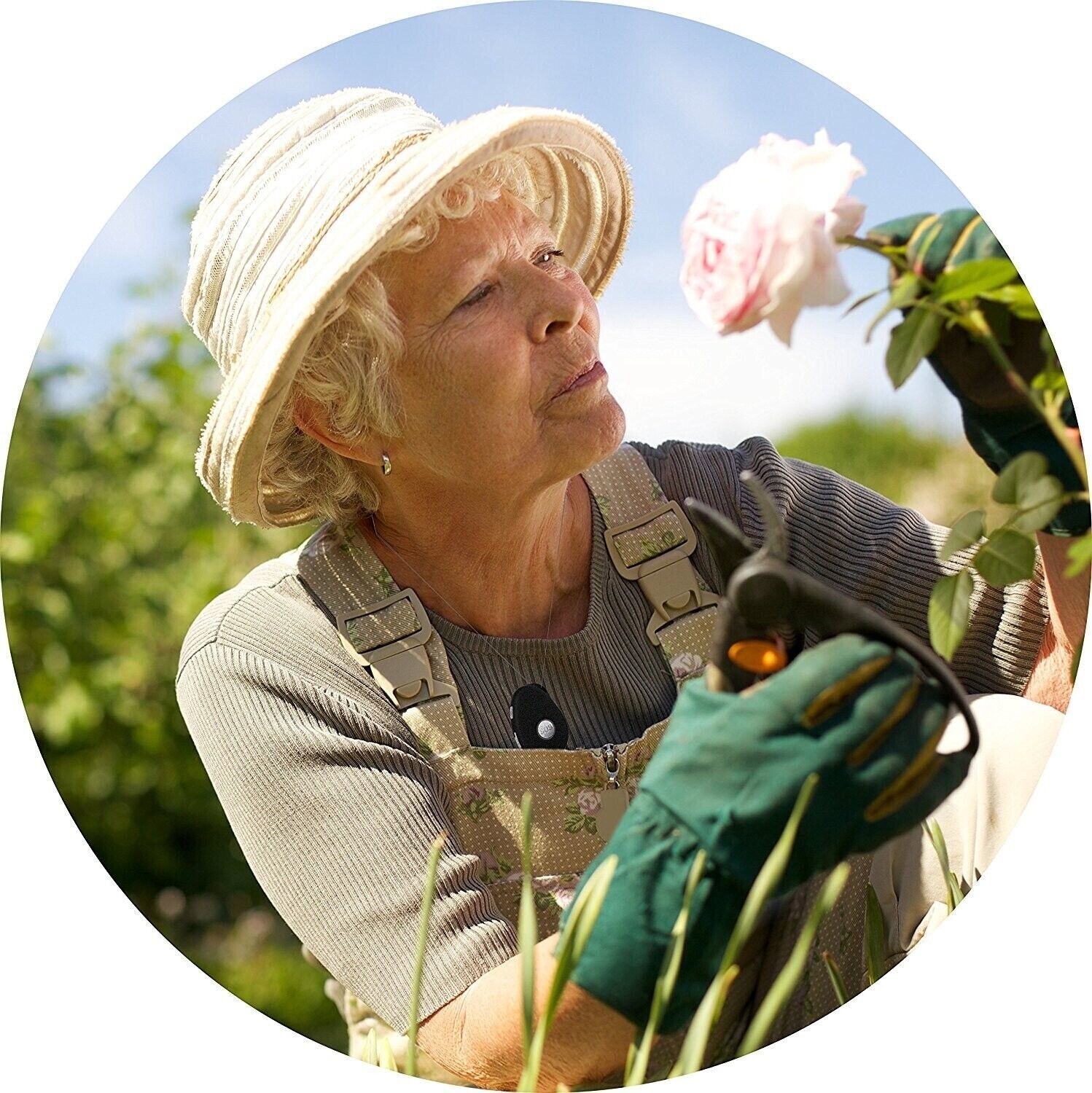 Medical Alert System with Fall Detection - No Monthly Bills or Charges to use