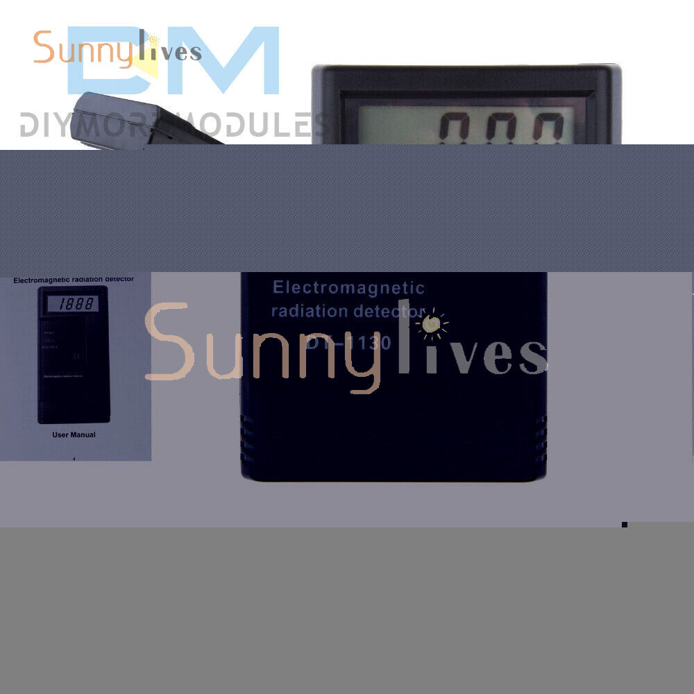 LCD Digital Electromagnetic Radiation Detector EMF Meter Tester Measuring Device