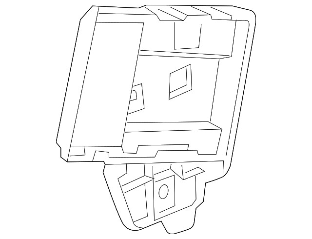 Genuine GM Active Suspension Control Module Bracket 23442194