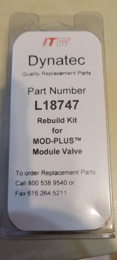 ITW Dynatec Kit L18747 for MOD-PLUS Module Valve