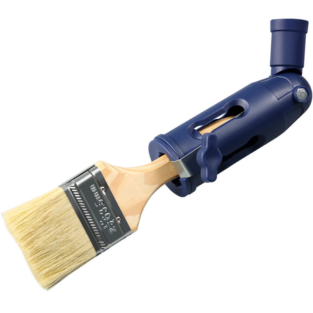 DIY Multi-Angle Paint Brush Extender, Adjustable Pole Attachment for Edging