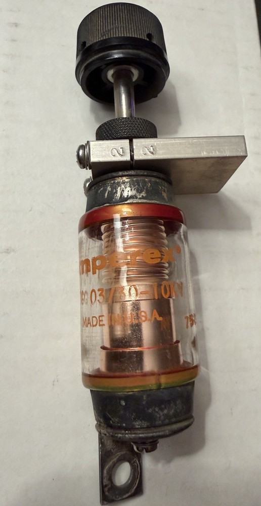 Amprex CVG 03/30 10KV Vacuum Variable Capacitor 3-30pf