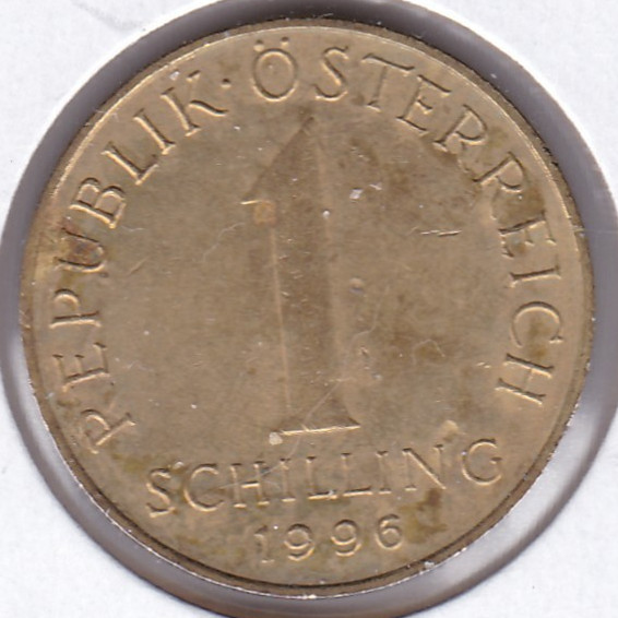 1996 Austria 1 Schilling