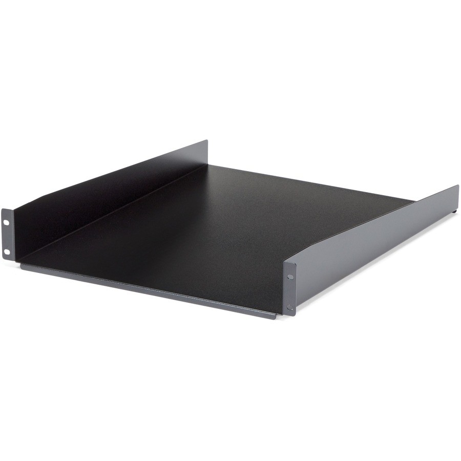 StarTech 2U 22in Depth Fixed Rack Mount Shelf - 50lbs