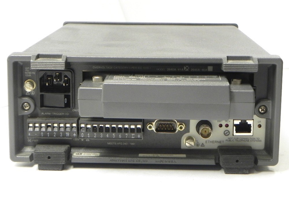 Fluke 2640A Network Datalogger
