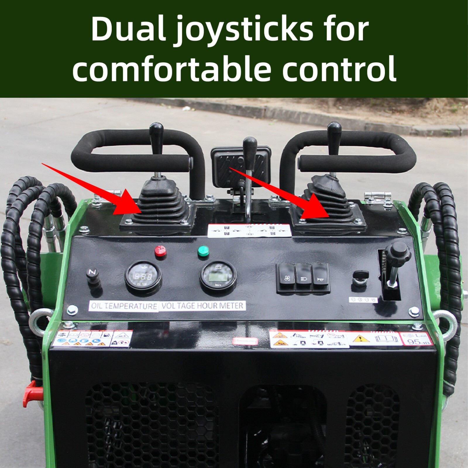 Mini Skid Steer Loader13.5 hp Hydraulic System Electric Start 2025 New For Sale