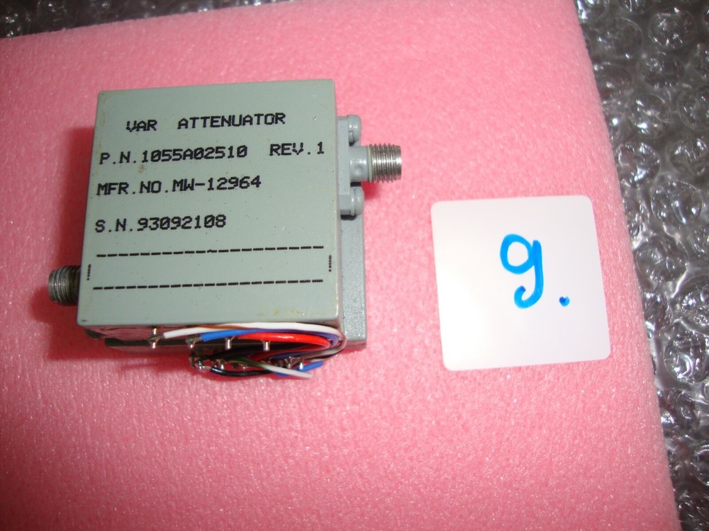 Variable attenuator elisra mw-12964