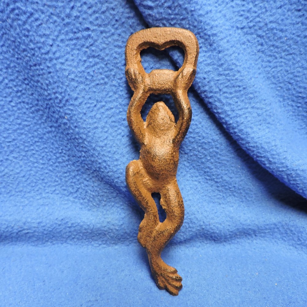 Cast Iron Frog Bottle Opener
