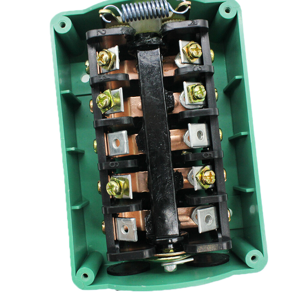 NEW 60A 0-380V Drum Switch - RainProof, Forward/Off/Reverse Motor Control