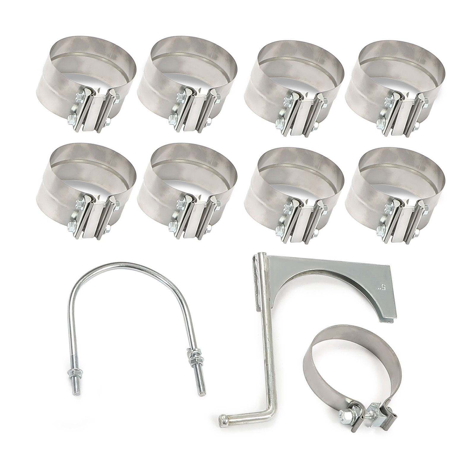 For 2015.5-2016 Duramax 2500/3500 6.6L 5" Exhaust Pipe 409 Stainless Steel