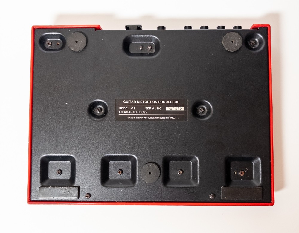 KORG Toneworks G1 Multi Effects Processor Tested Working Footswitch Issue