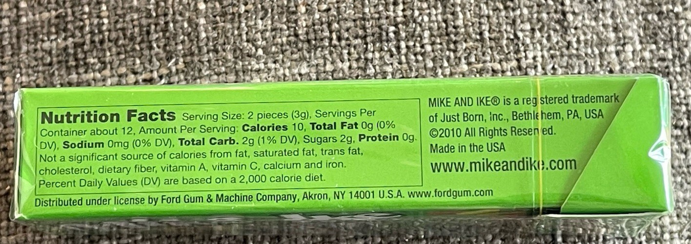 Discontinued 2010 MIKE AND IKE BUBBLE GUM Sealed Box NOS EXTREMELY RARE!!