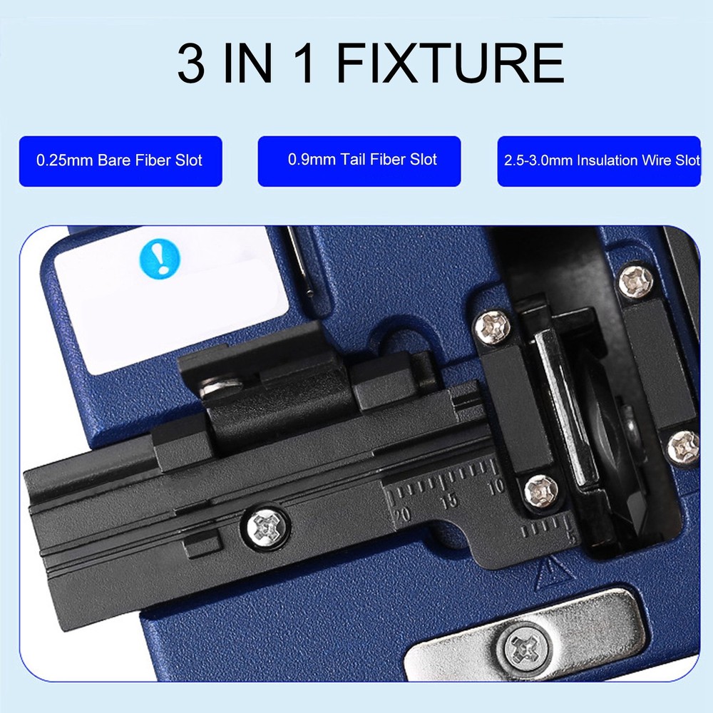 Automatic Return Fiber Optic Cutter Optical Cable Cutting Tool 0.5 Degree ONS