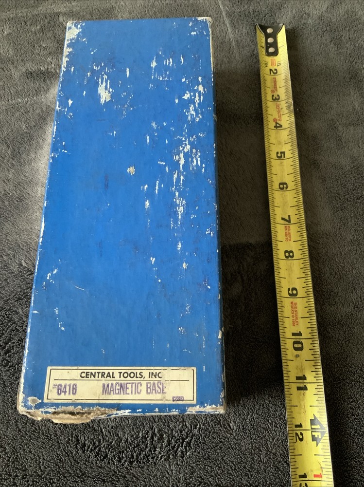 Central Tools Magnetic Base, 6416….see Pics….