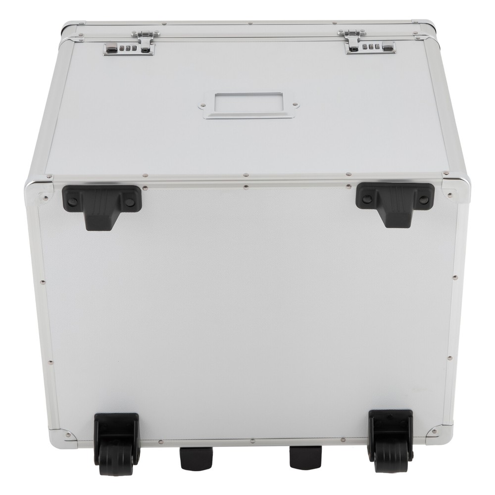 Locking Mobile Business Case, Hand Pull File Case, Office File Organizer Box